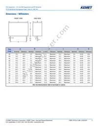 P278HE102M480A Datasheet Page 3
