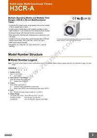 P2CF-11-E Datasheet Page 2