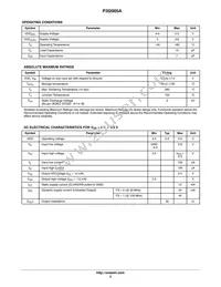 P3I2005AG-08SR Datasheet Page 3