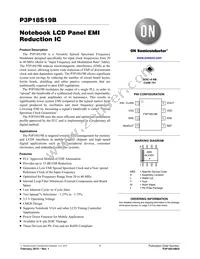 P3P18S19BF-08SR Datasheet Cover