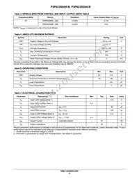 P3P623S05BG-08TR Datasheet Page 4