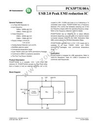 P3P73U00AG-08SR Datasheet Cover