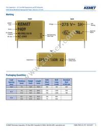 P409CP104M275AH151 Datasheet Page 9