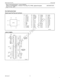 P80C554SFBD Datasheet Page 4