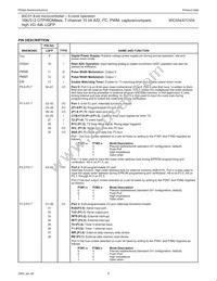 P80C554SFBD Datasheet Page 5