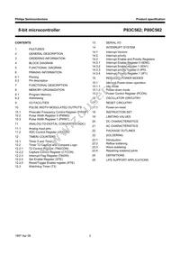 P80C562EBA/02 Datasheet Page 2