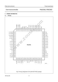 P80C562EBA/02 Datasheet Page 6