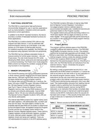 P80C562EBA/02 Datasheet Page 9