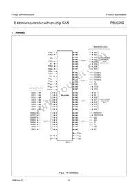 P80C592FFA/00 Datasheet Page 5