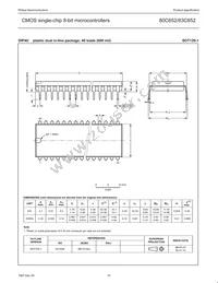 P80C652EBA/04 Datasheet Page 19