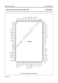 P80CE598FFB/00 Datasheet Page 7