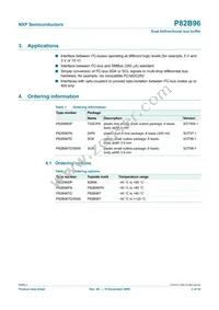 P82B96TD/S911 Datasheet Page 2