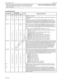 P87C51RD2FA Datasheet Page 7