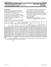 P87C51X2FA Datasheet Page 2