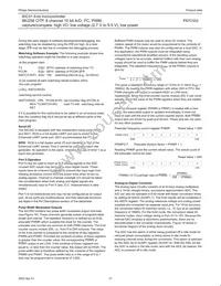 P87C552SBAA Datasheet Page 21