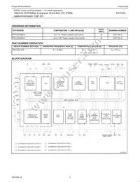 P87C554SFAA Datasheet Page 4