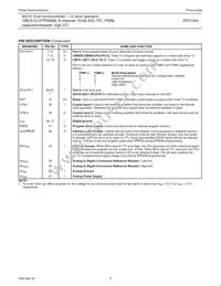 P87C554SFAA Datasheet Page 7