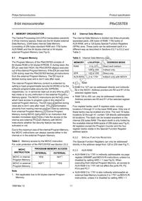 P87C557E8EFB/01 Datasheet Page 11