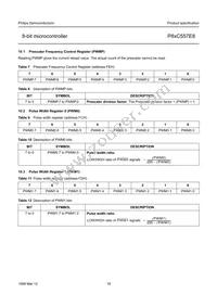 P87C557E8EFB/01 Datasheet Page 18