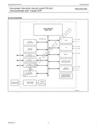 P87LPC760BDH Datasheet Page 6