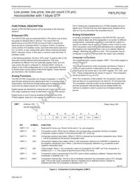 P87LPC760BDH Datasheet Page 11