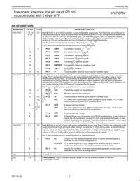 P87LPC762FN Datasheet Page 8