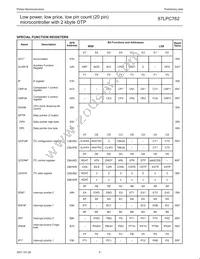 P87LPC762FN Datasheet Page 9