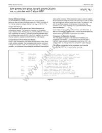 P87LPC762FN Datasheet Page 14