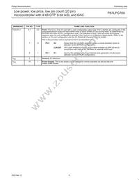 P87LPC769HD Datasheet Page 9