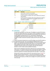 P87LPC778FDH Datasheet Page 14