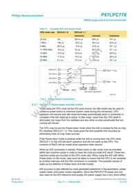 P87LPC778FDH Datasheet Page 15
