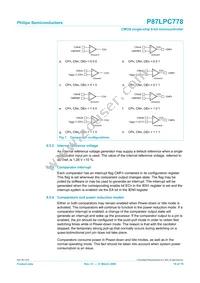 P87LPC778FDH Datasheet Page 19