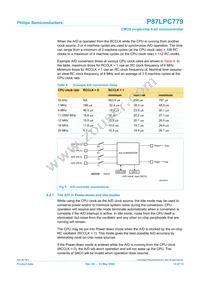 P87LPC779FDH Datasheet Page 15