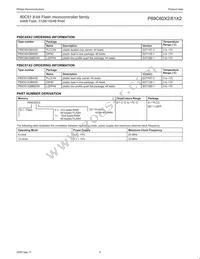 P89C61X2BBD/00 Datasheet Page 4