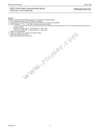 P89C61X2BBD/00 Datasheet Page 11