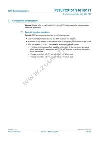 P89LPC9171FDH Datasheet Page 16