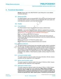 P89LPC9311FDH Datasheet Page 16