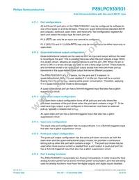 P89LPC9311FDH Datasheet Page 22