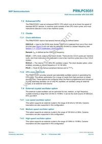 P89LPC9351FDH Datasheet Page 22