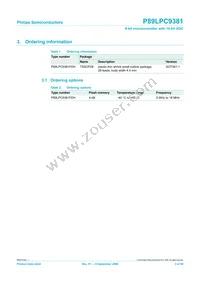 P89LPC9381FDH Datasheet Page 3