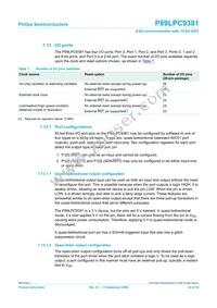 P89LPC9381FDH Datasheet Page 22