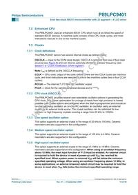 P89LPC9401FBD Datasheet Page 16