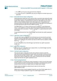 P89LPC9401FBD Datasheet Page 22