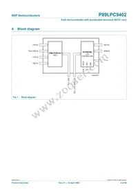 P89LPC9402FBD Datasheet Page 4