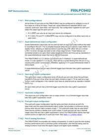 P89LPC9402FBD Datasheet Page 23