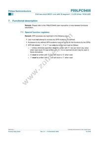 P89LPC9408FBD Datasheet Page 10