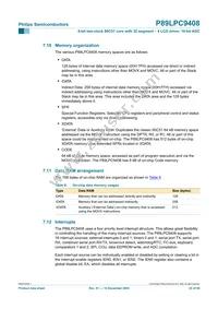 P89LPC9408FBD Datasheet Page 22