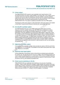 P89LPC972FN Datasheet Page 20