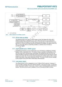 P89LPC972FN Datasheet Page 21