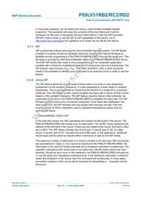 P89LV51RD2FA Datasheet Page 21